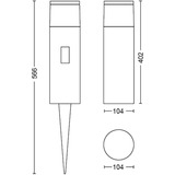 Philips Hue 915005731801, Luz de LED negro