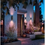 Philips Hue Hue White & Color Ambiance Impress Aplique de pared exterior (bajo voltaje), Luz de LED negro