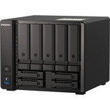 QNAP TS-H973AX NAS Torre Ryzen Embedded V1500B 32 GB DDR4 0 TB QuTS hero Negro negro, NAS, Torre, Ryzen Embedded, V1500B, 32 GB, DDR4