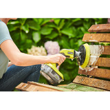 Ryobi ONE+ Akku-Reinigungsbürste R18CPS-0, Ø 15cm, 18Volt, Cepillo de limpieza verde/Negro