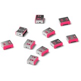 SMARTKEEPER ESSENTIAL Cerradura para puerto USB-A (UL03), Cerradura insertable 