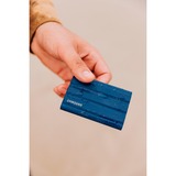 Samsung MU-PE2T0R 2 TB USB Tipo C 3.2 Gen 2 (3.1 Gen 2) Azul, Unidad de estado sólido azul, 2 TB, USB Tipo C, 3.2 Gen 2 (3.1 Gen 2), 1050 MB/s, Protección mediante contraseña, Azul