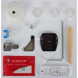 Singer Simple 3223R Máquina de coser semiautomática Electromecánica rosa neón, Rojo, Máquina de coser semiautomática, Costura, Paso 4, Giratorio, 5 mm