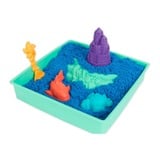 Spin Master Kinetic Sand - Set Sandbox: con Arenero, 454 g de Arena Mágica Azul y 4 Accesorios - Kit Manualidades Niños - Juguetes Niños 3 Años +, Juego de arena Kinetic Sand - Set Sandbox: con Arenero, 454 g de Arena Mágica Azul y 4 Accesorios - Kit Manualidades Niños - Juguetes Niños 3 Años +, Arena kinética infantil, 3 año(s), No tóxico, Azul