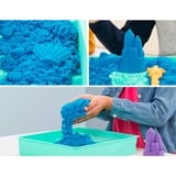 Spin Master Kinetic Sand - Set Sandbox: con Arenero, 454 g de Arena Mágica Azul y 4 Accesorios - Kit Manualidades Niños - Juguetes Niños 3 Años +, Juego de arena Kinetic Sand - Set Sandbox: con Arenero, 454 g de Arena Mágica Azul y 4 Accesorios - Kit Manualidades Niños - Juguetes Niños 3 Años +, Arena kinética infantil, 3 año(s), No tóxico, Azul