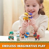 Spin Master Rubble & Crew - Pack 7 Figuras Cachorros - Patrulla Canina Juguetes - Juegos Infantiles - Juguetes Niños 3 años + - Regalo Niño 3 años +, Muñecos Rubble & Crew - Pack 7 Figuras Cachorros - Patrulla Canina Juguetes - Juegos Infantiles - Juguetes Niños 3 años + - Regalo Niño 3 años +, 3 año(s), Multicolor