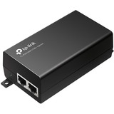 TP-Link TL-POE160S adaptador e inyector de PoE Gigabit Ethernet negro, Gigabit Ethernet, 10,100,1000 Mbit/s, IEEE 802.3ab, IEEE 802.3af, IEEE 802.3at, IEEE 802.3i, IEEE 802.3u, Cat3, Cat4, Cat5, Cat5e, Negro, 100 m