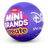 ZURU Mini Brands - Create Disney Snowglobe, Manualidades Mini Brands 77845, 3 año(s), Disney, Multicolor