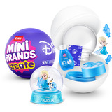 ZURU Mini Brands - Create Disney Snowglobe, Manualidades Mini Brands 77845, 3 año(s), Disney, Multicolor