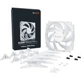 be quiet! Silent Wings Pro 4 PWM 140x140x25, Ventilador blanco