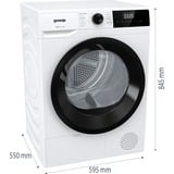 gorenje DHNE82, Secadoras con bomba de calor blanco/Negro