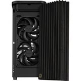 ASUS ProArt PA401 Wood METAL PWM (Black) Torre Negro, Cajas de torre negro, Torre, PC, Negro, ATX, Metal, 16 cm