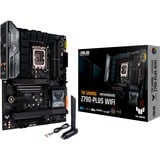 ASUS TUF GAMING Z790-PLUS WIFI Intel Z790 LGA 1700 ATX, Placa base negro/Gris, Intel, LGA 1700, Intel® Celeron®, Intel® Core™ i3, Intel® Core™ i5, Intel® Core™ i7, Intel® Core™ i9,..., LGA 1700, DDR5-SDRAM, 128 GB