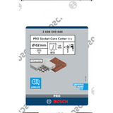 Bosch 2 608 599 048 sierra de corona Taladro 1 pieza(s) Sencillo, Taladro, Ladrillo, Concreto, Piedra, Negro, Gris, Acero, 6 cm