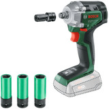 Bosch Atornillador de impacto a batería UniversalImpactDrive 18V-350 solo, Tornillo de percusión verde