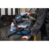 Bosch Sierra de corte para metal inalámbrica GCD 18V-355 Professional solo, 18 Voltios, Sierras de corte a inglete y a bisel azul