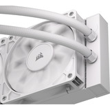 Corsair NAUTILUS 240 RS LCD, Refrigeración por agua blanco