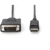 Digitus Cable adaptador DisplayPort > DVI-D negro