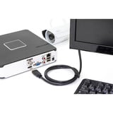 Digitus Cable de conexión HDMI Premium High Speed, con Ethernet, UHD 4K negro