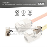 Digitus DN-93617-48, Módulo Keystone plateado