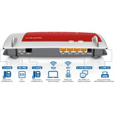 FRITZ! 20002733, Router blanco/Rojo