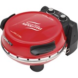 G3 Ferrari Pizzeria Snack Napoletana fabricante de pizza y hornos 1 Pizza(s) 1200 W Negro, Rojo, Horno de pizza rojo, 1 Pizza(s), 31 cm, Mecánico, 400 °C, Negro, Rojo, Piedra