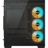 GIGABYTE C500 PANORAMIC STEALTH Midi Tower Negro, Cajas de torre negro, Midi Tower, PC, Negro, ATX, Mini-ATX, Mini-ITX, Vidrio, Plástico, Acero, Juego