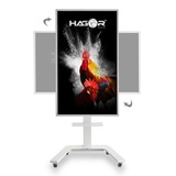 HAGOR ST SA Flip II 65", Sistema de soporte blanco