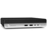 HP EliteDesk 800 G4 DM reacondicionado, Mini-PC  negro/Plateado