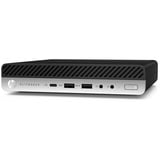 HP EliteDesk 800 G4 DM reacondicionado, Mini-PC  negro/Plateado