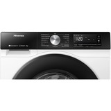 Hisense WD3S8043BW3 lavadora-secadora Independiente Carga frontal Blanco, Secadora de ropa blanco/Negro, Carga frontal, Independiente, Blanco, Izquierda, Gris, Botones, Giratorio