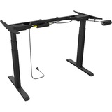 ICY BOX IB-EW206B-T Eléctrico 2 pata(s) Negro, Soporte negro, 125 kg, Eléctrico, 38 mm/s, 2 pata(s), Acero, Negro