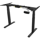 ICY BOX IB-EW206B-T Eléctrico 2 pata(s) Negro, Soporte negro, 125 kg, Eléctrico, 38 mm/s, 2 pata(s), Acero, Negro