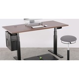 ICY BOX IB-EW206B-T Eléctrico 2 pata(s) Negro, Soporte negro, 125 kg, Eléctrico, 38 mm/s, 2 pata(s), Acero, Negro