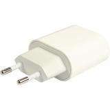 Inter-Tech PD-1020 - Cargador rápido USB Tipo C blanco