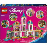 LEGO Disney Princess Castillo de las Princesas y Mascotas Reales, Juegos de construcción Juego de construcción, 6 año(s), Plástico, 787 pieza(s), 1,43 kg