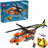 LEGO Helicóptero de la guardia costera de la ciudad, Juegos de construcción 