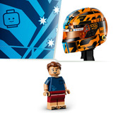 LEGO McLaren Mastercard F1 Team Oscar Piastri Helmet, Juegos de construcción Juego de construcción, 14 año(s), Plástico, 793 pieza(s), 968 g