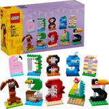 LEGO Números de cumpleaños, Juegos de construcción 