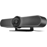 Logitech MeetUp sistema de video conferencia, Webcam negro, 4K Ultra HD, 30 pps, 120°, Negro