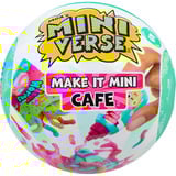 MGA Entertainment Make It Mini Foods: Cafe in PDQ Series 5 (Wave A), Manualidades Miniverse Make It Mini Foods: Cafe in PDQ Series 5 (Wave A), 8 año(s), Multicolor, Plástico