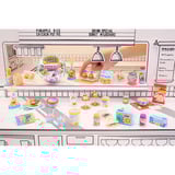 MGA Entertainment Make It Mini Foods: Cafe in PDQ Series 5 (Wave A), Manualidades Miniverse Make It Mini Foods: Cafe in PDQ Series 5 (Wave A), 8 año(s), Multicolor, Plástico