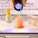 MGA Entertainment Make It Mini Foods: Cafe in PDQ Series 5 (Wave A), Manualidades Miniverse Make It Mini Foods: Cafe in PDQ Series 5 (Wave A), 8 año(s), Multicolor, Plástico