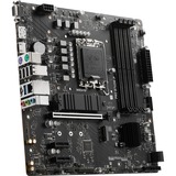 MSI PRO B760M-P placa base Intel B760 LGA 1700 micro ATX negro, Intel, LGA 1700, Intel® Celeron®, Intel® Pentium® Gold, LGA 1700, DDR5-SDRAM, 192 GB