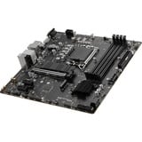 MSI PRO B760M-P placa base Intel B760 LGA 1700 micro ATX negro, Intel, LGA 1700, Intel® Celeron®, Intel® Pentium® Gold, LGA 1700, DDR5-SDRAM, 192 GB