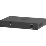 Netgear GS305Pv3 No administrado Gigabit Ethernet (10/100/1000) Energía sobre Ethernet (PoE) Negro, Interruptor/Conmutador negro, No administrado, Gigabit Ethernet (10/100/1000), Bidireccional completo (Full duplex), Energía sobre Ethernet (PoE), Montaje de pared