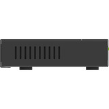 Netgear GS305Pv3 No administrado Gigabit Ethernet (10/100/1000) Energía sobre Ethernet (PoE) Negro, Interruptor/Conmutador negro, No administrado, Gigabit Ethernet (10/100/1000), Bidireccional completo (Full duplex), Energía sobre Ethernet (PoE), Montaje de pared