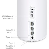 TP-Link Deco X50-4G Doble banda (2,4 GHz / 5 GHz) Wi-Fi 6 (802.11ax) Blanco 3 Interno, Router blanco, Blanco, Interno, Enrutador de malla, ≤20 dBm (2.4GHz); ≤23 dBm (5GHz), Doble banda (2,4 GHz / 5 GHz), Wi-Fi 6 (802.11ax)