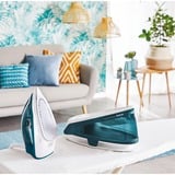 Tefal Express Essential SV6115 2200 W 1,4 L Blanco, Gris, Estación de planchado a vapor blanco/Turquesa, 2200 W, 230 g/min, 5,2 bar, 1,4 L, 260 g/min, Blanco, Gris