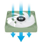 Thermaltake CL-F202-PL12MG-A, Ventilador verde claro